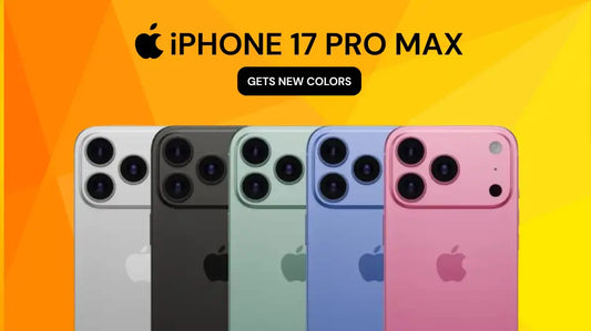  iPhone 17 Pro Max Colors